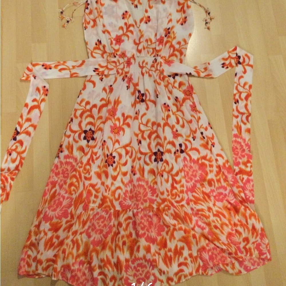 Indikka Silk Midi Dress